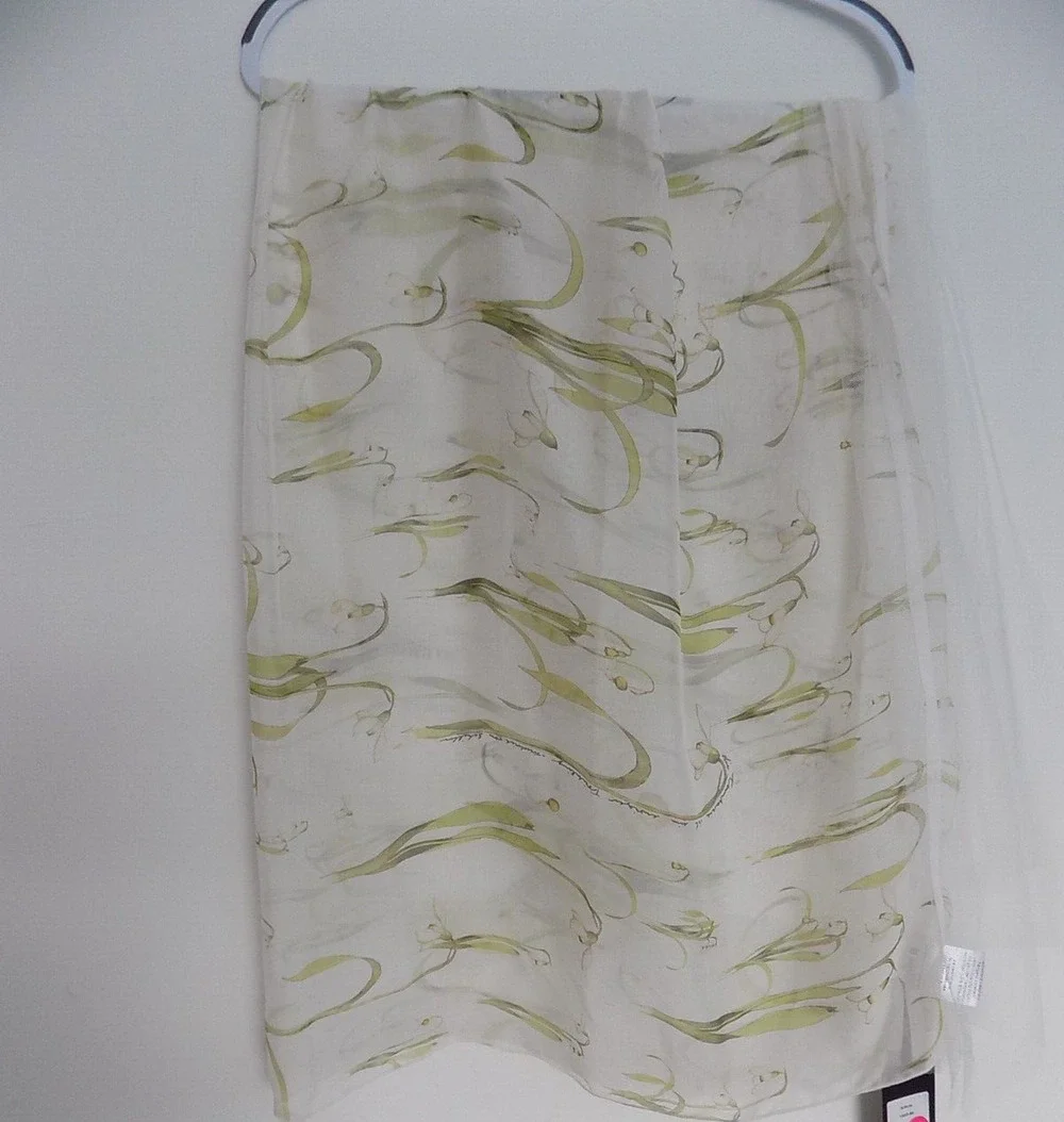 Beate Heymann Street Couture silk scarf NWT